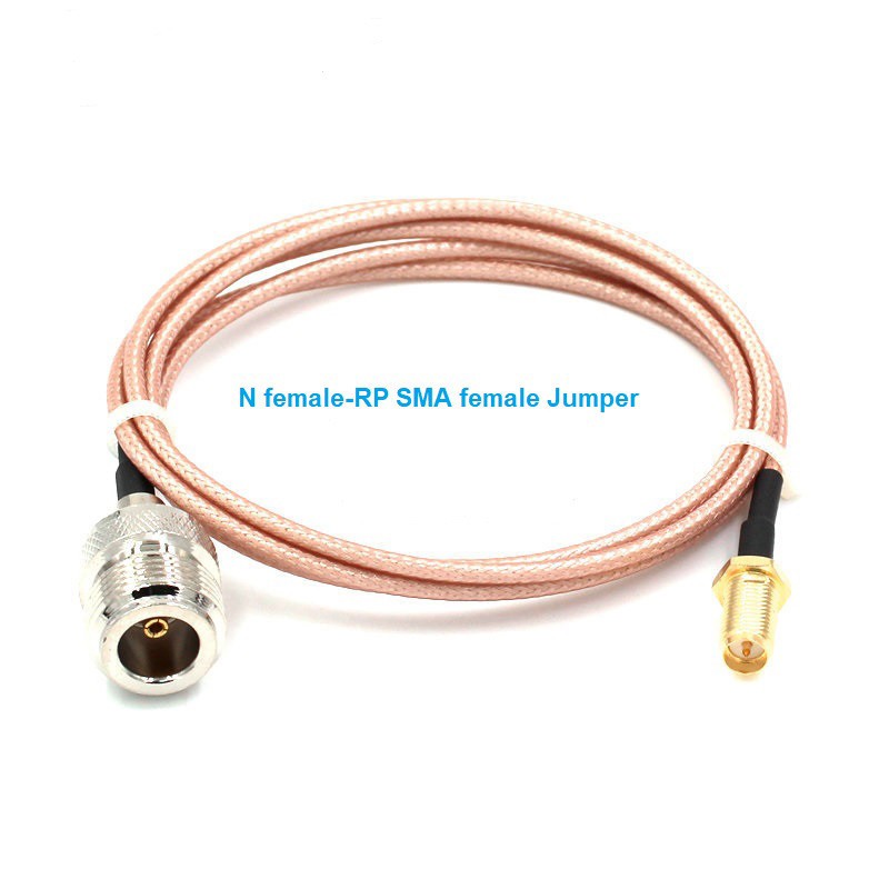 N Female/RP SMA Female Jumper