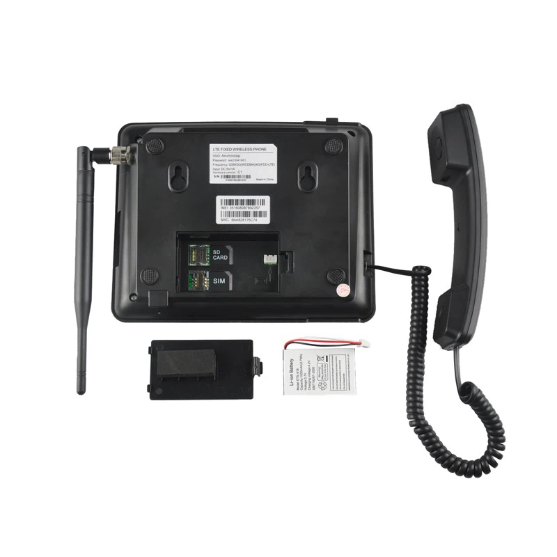 Customized 4G Volte Volice Fixed Wireless Phone With Bluetooth Function