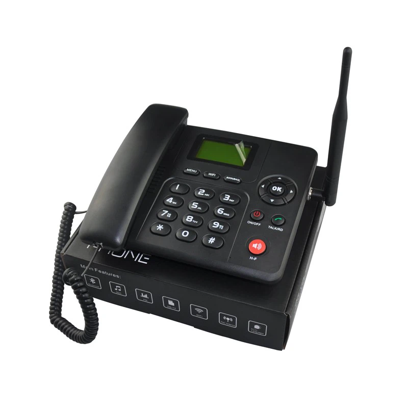 Customized 4G Volte Volice Fixed Wireless Phone With Bluetooth Function