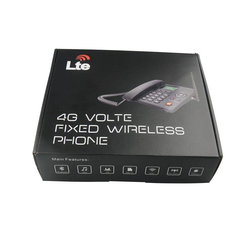 Customized 4G Volte Volice Fixed Wireless Phone With Bluetooth Function